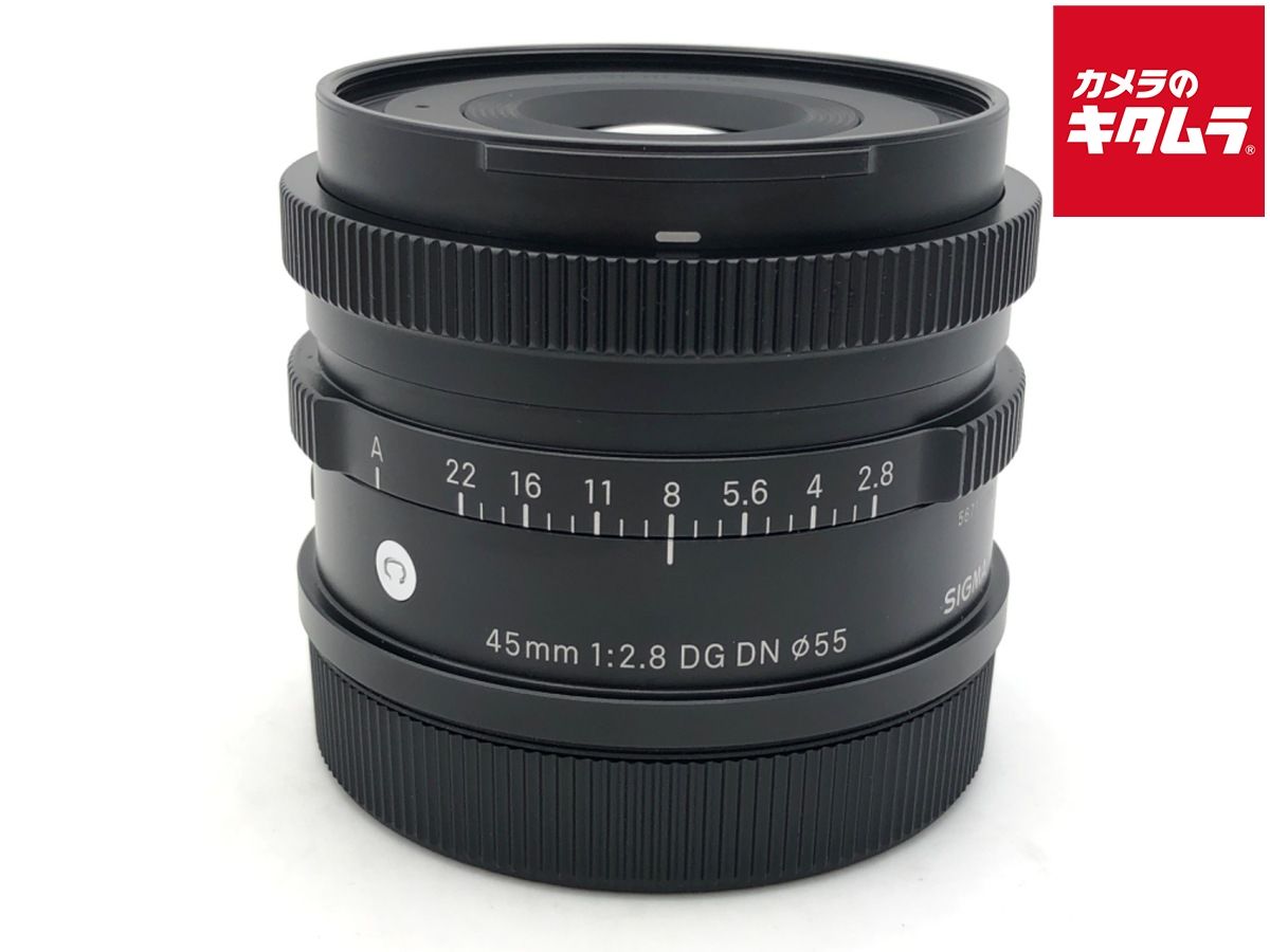 【中古】 【美品】 シグマ 45mm F2.8 DG DN Contemporary ライカL用