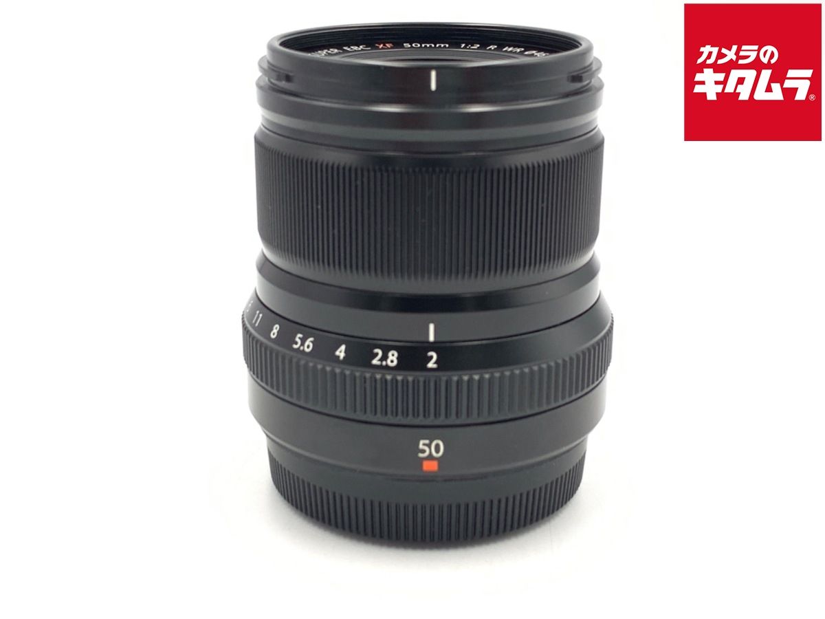 【中古】 【良品】 フジフイルム XF50mm F2 R WR ブラック