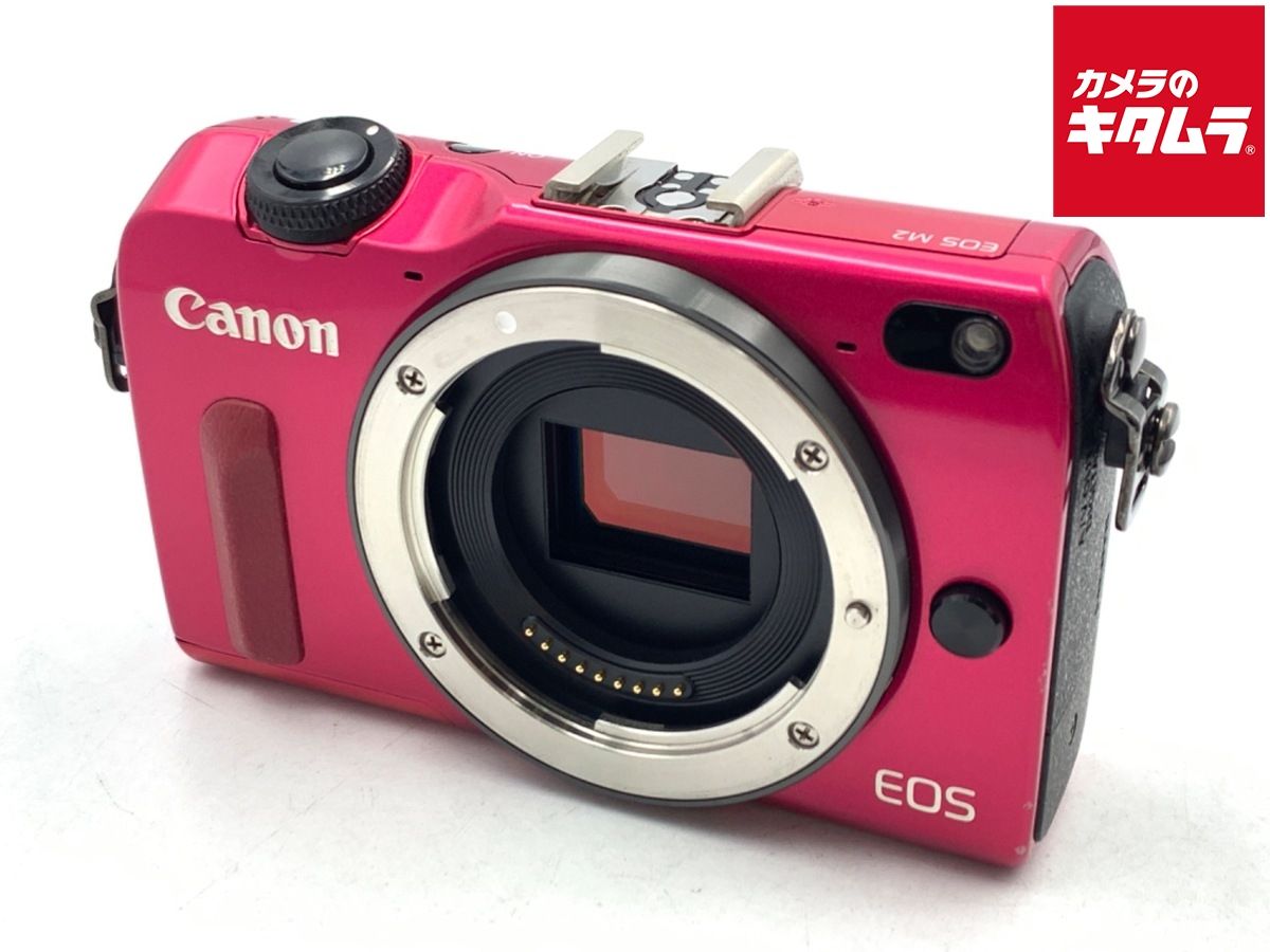 【中古】 【並品】 キヤノン EOS M2 ボディ レッド