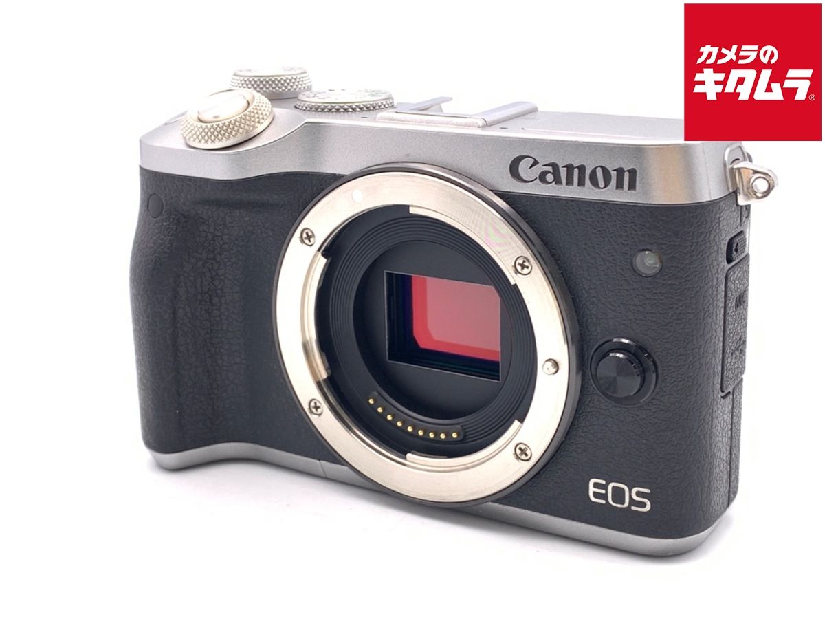 【中古】 【良品】 キヤノン EOS M6 ボディ シルバー