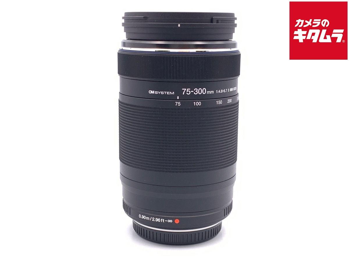 【中古】 【美品】 OM SYSTEM M.ZUIKO DIGITAL ED 75-300mm F4.8-6.7 II