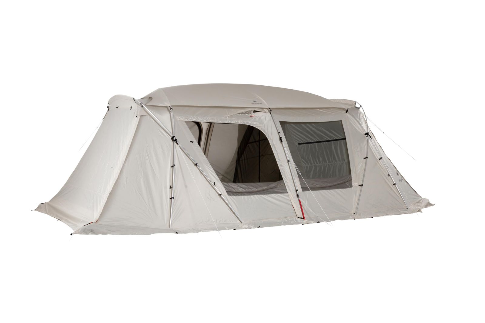 スノーピーク(snow peak)ランドロックアイボリーパック FK-367 2ルームシェルター［6人用］テント キャンプ アウトドア オールシーズン 快適【【3点セット】本体、マット、シート】