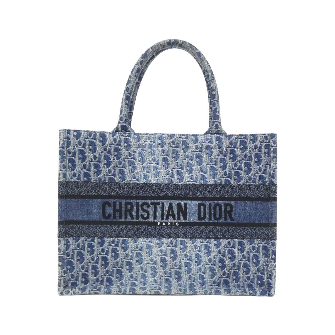 クリスチャンディオール DENIM DIOR OBLIQUE ディオール ブック トート ミディアム M1296ZEGC バッグ