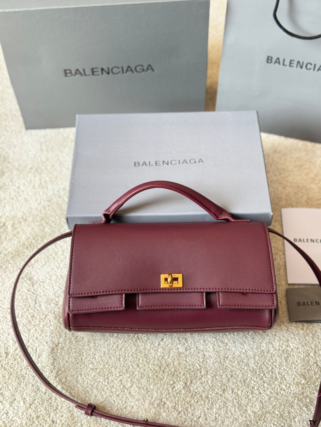 【今日特価】BALENCIAGA Belair Clutch Bag・バレンシアガ ベレア クラッチ バッグ-WTO輸入