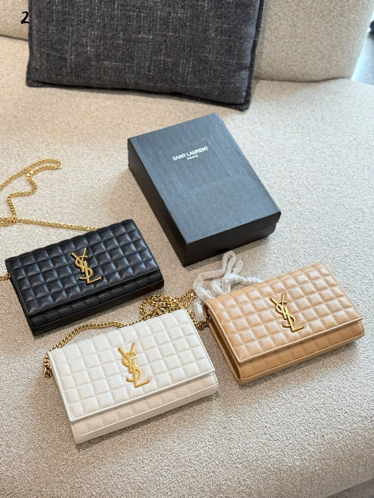 YSL プリンスウェンと同じモデルの Woc チェーンバッグ -WT0輸入