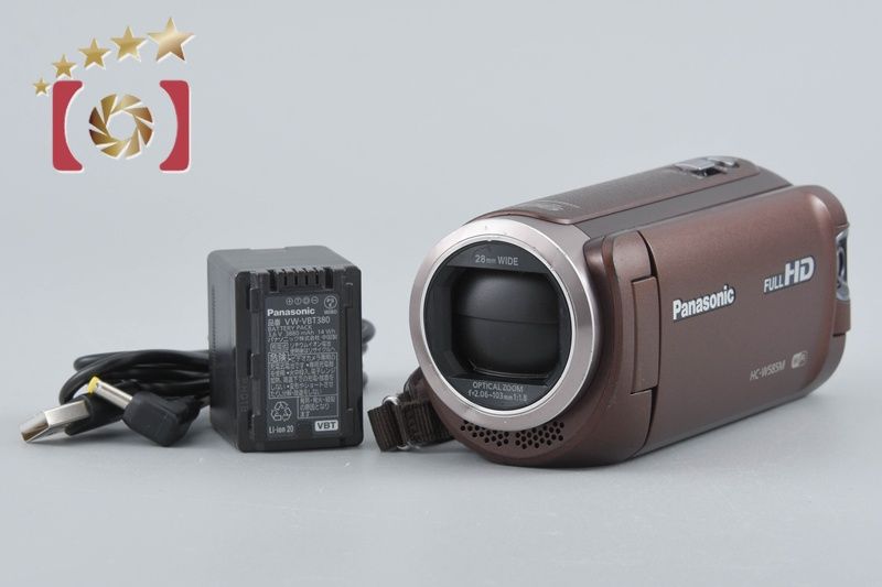 【中古】Panasonic パナソニック HC-W585M ブラウン ビデオカメラ