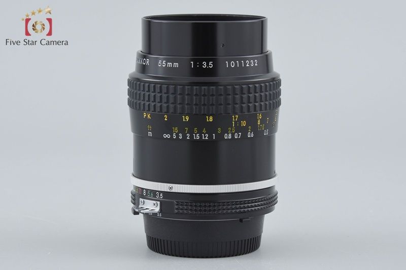 【中古】Nikon ニコン Ai Micro-NIKKOR 55mm f/3.5