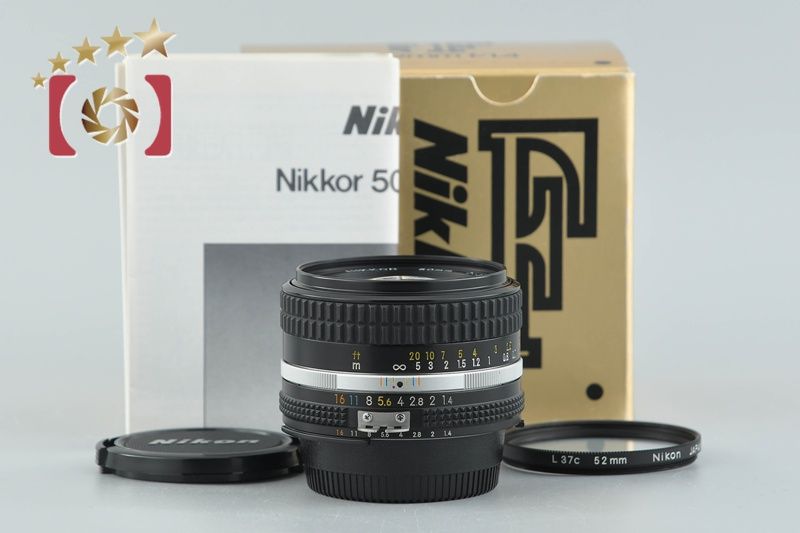 【中古】Nikon ニコン Ai-S NIKKOR 50mm f/1.4 元箱付き