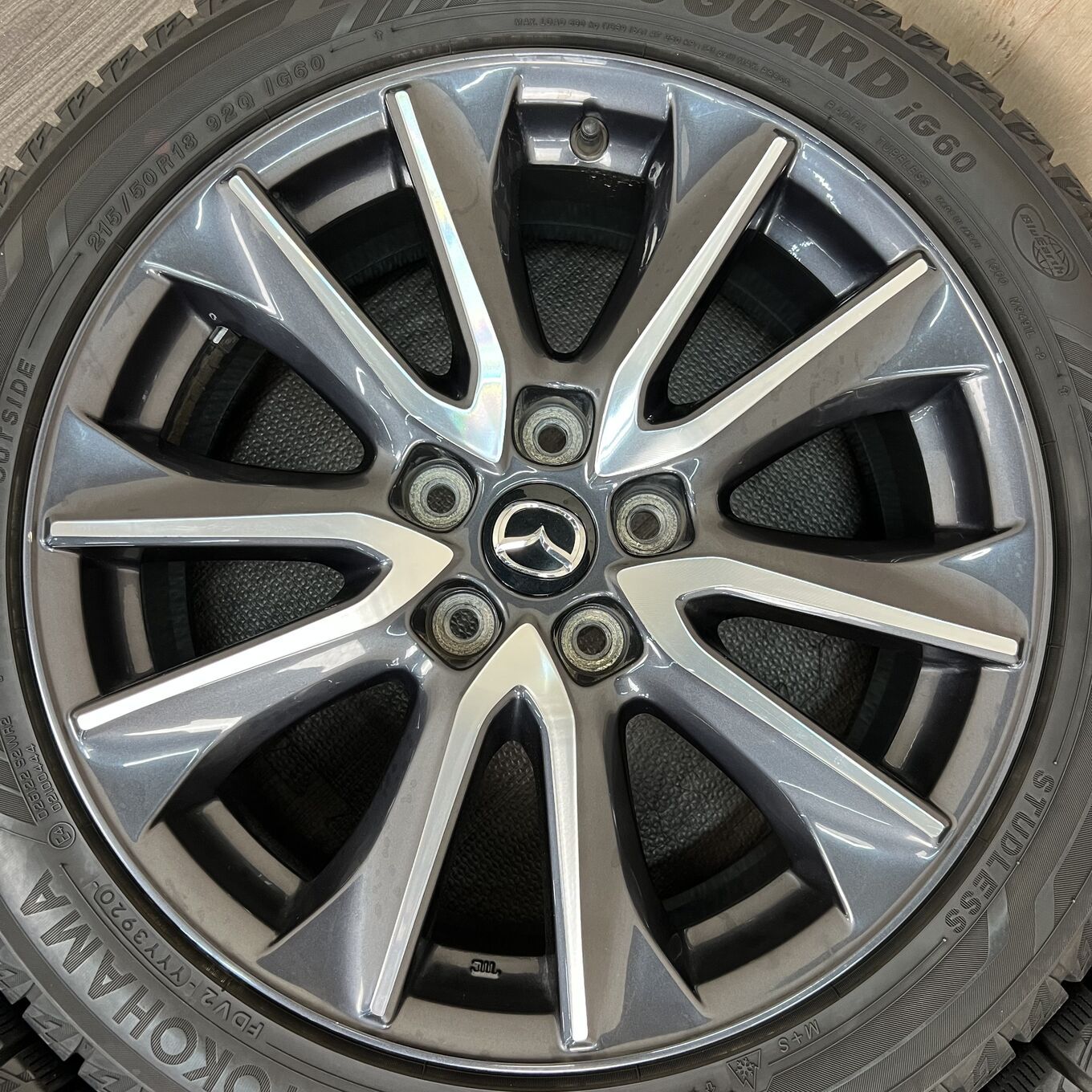 ホイールのみ]純正 ホイール 18インチ MAZDA 5x114.3 #180D40426 