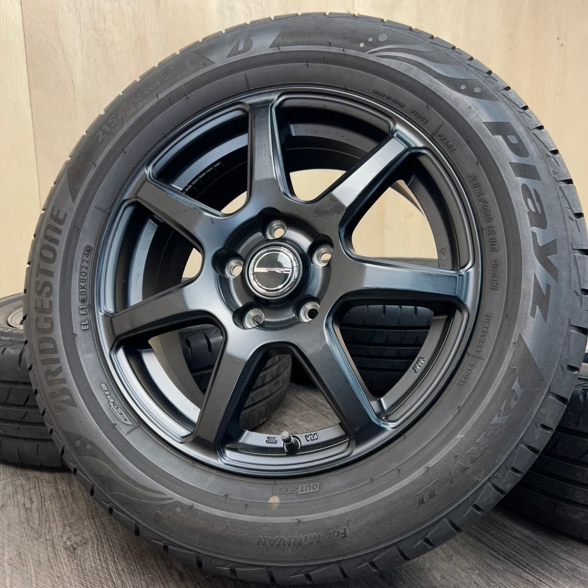 [セット]PRD 16インチ + BRIDGESTONE サマータイヤ 215/60R16 #200S40426