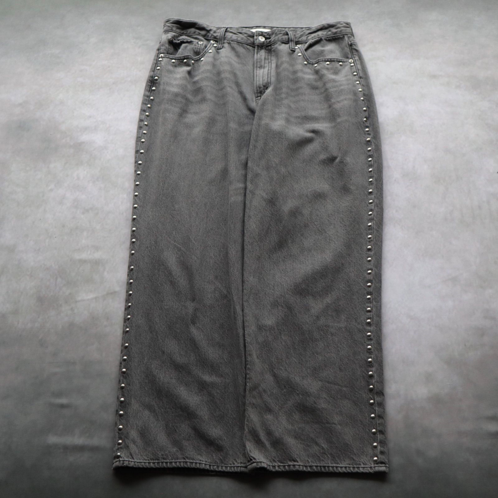 Abercrombie & Fitch スダッズ 極太ブラックデニム