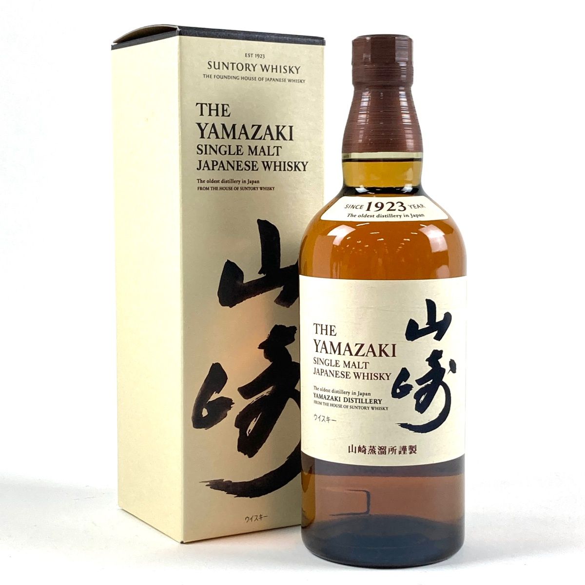 【東京都内限定お届け】 サントリー SUNTORY 山崎 シングルモルト ジャパニーズ 700ml 国産ウイスキー 【古酒】