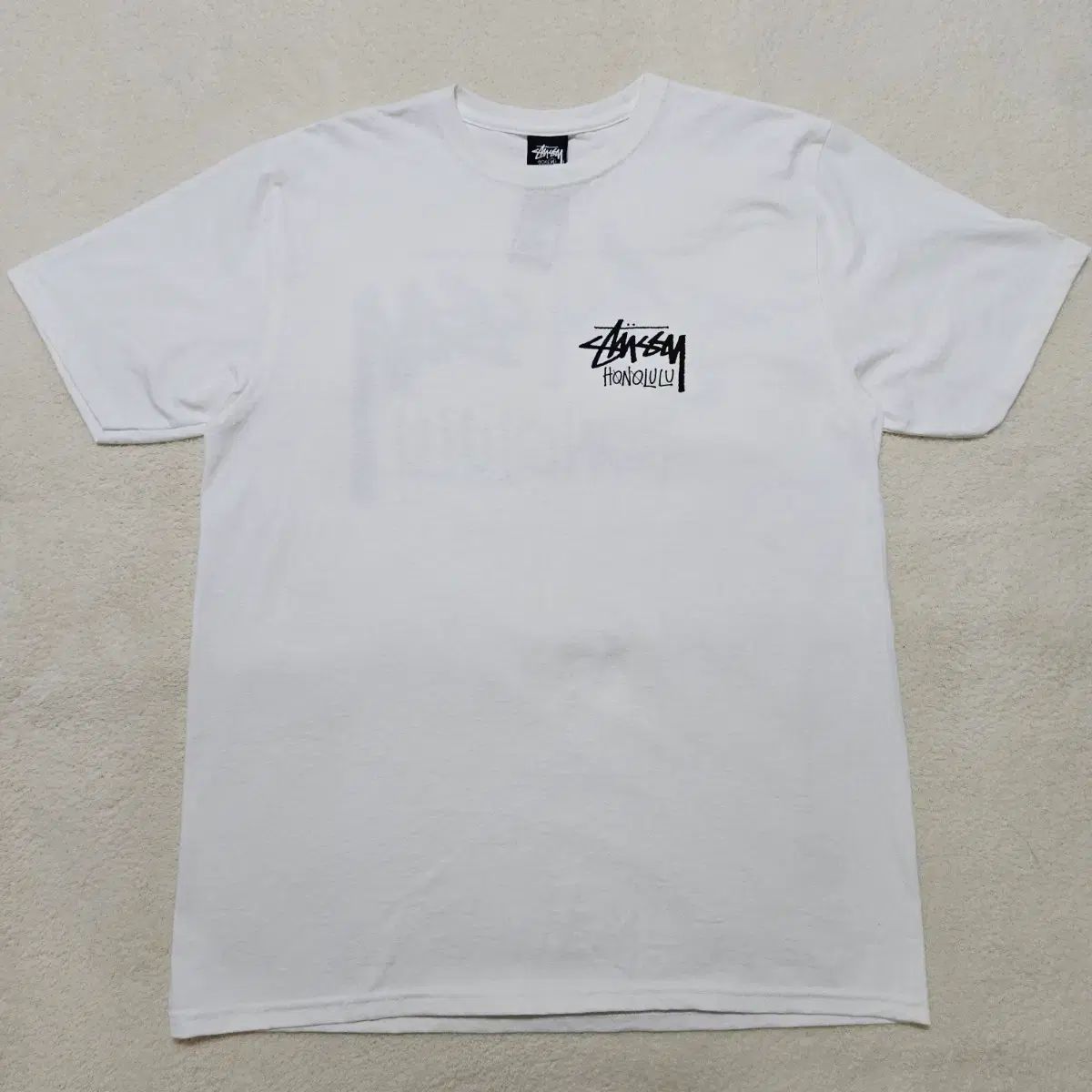 STUSSY ステューシー ホノルル 白 半袖T