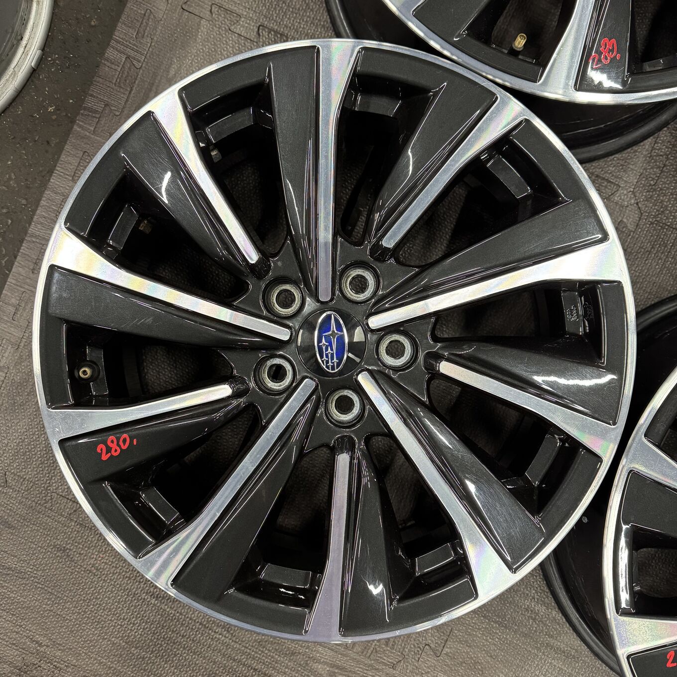 ホイールのみ]純正 ホイール 18インチ SUBARU LEVORG STI 5x114.3