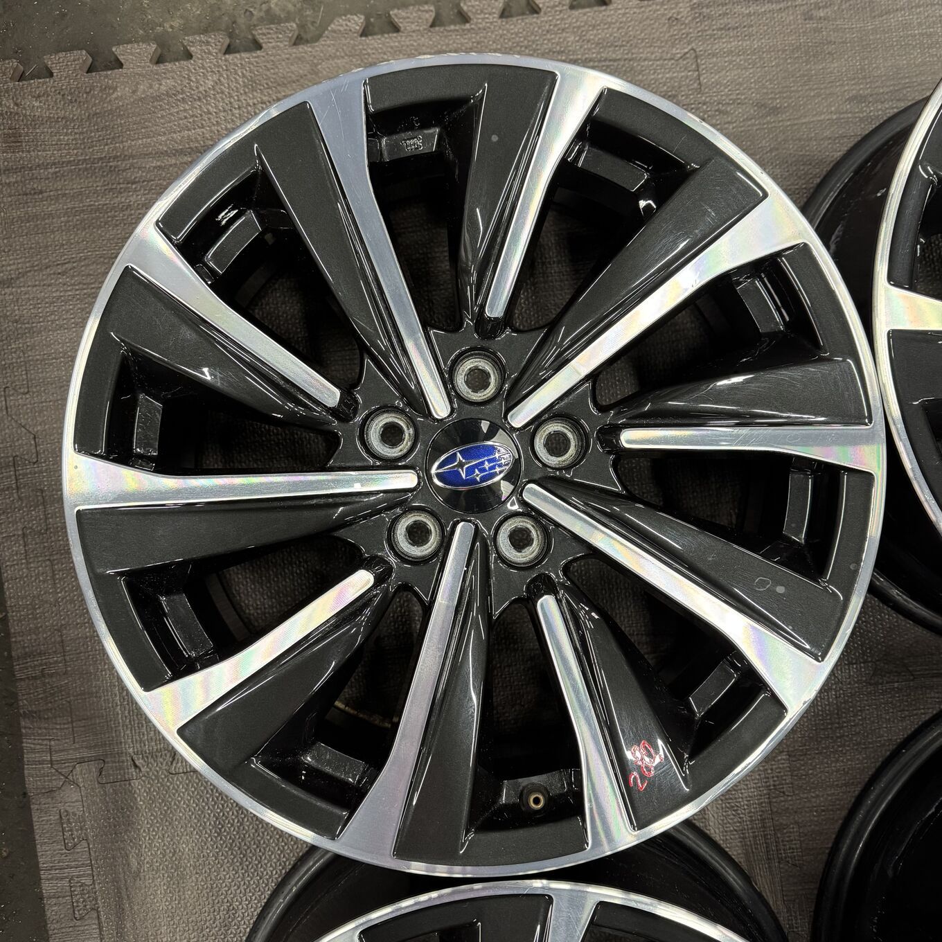 ホイールのみ]純正 ホイール 18インチ SUBARU LEVORG STI 5x114.3
