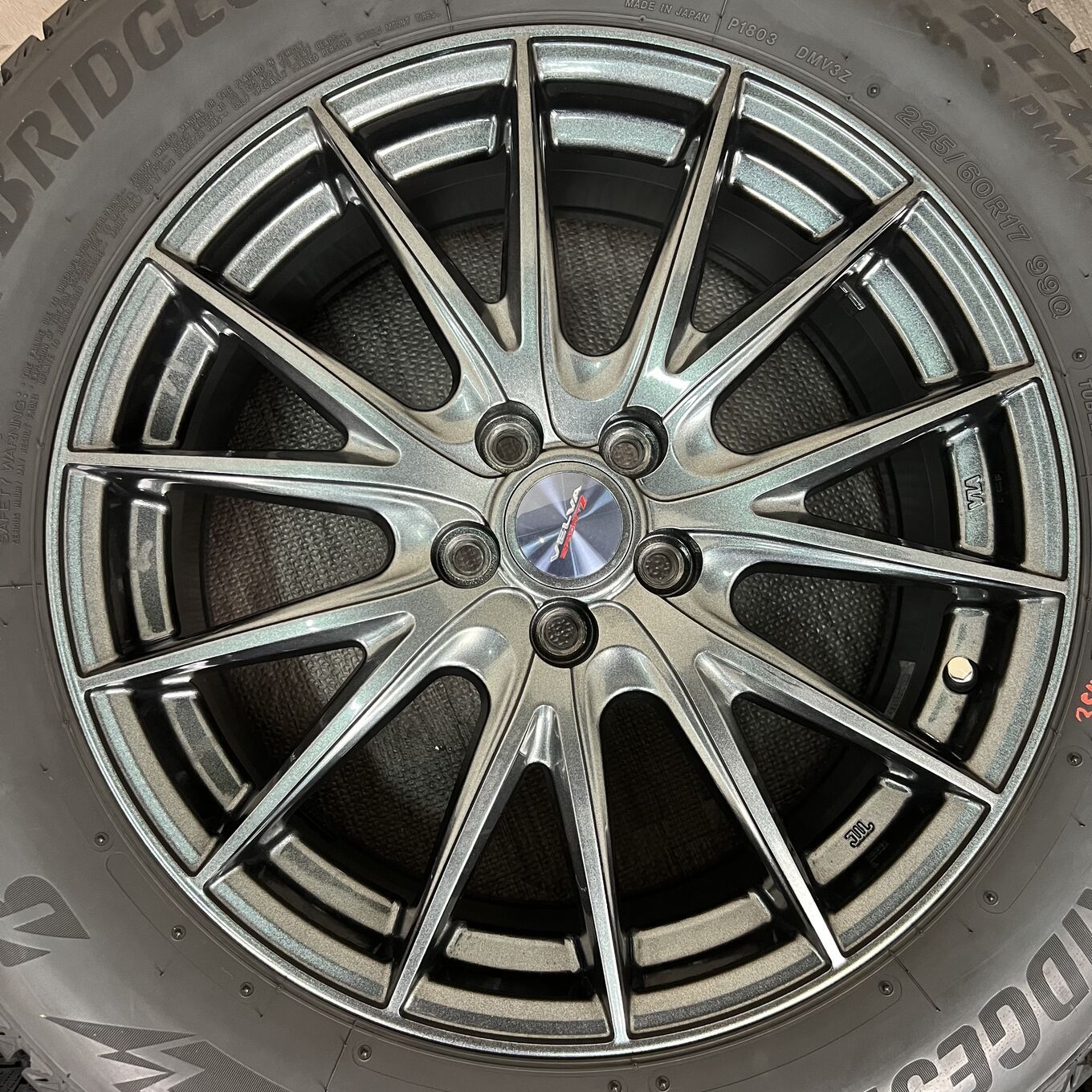 ホイールのみ] ホイール 17インチ WEDS VELVA SPORT 5x100 #354D40925 