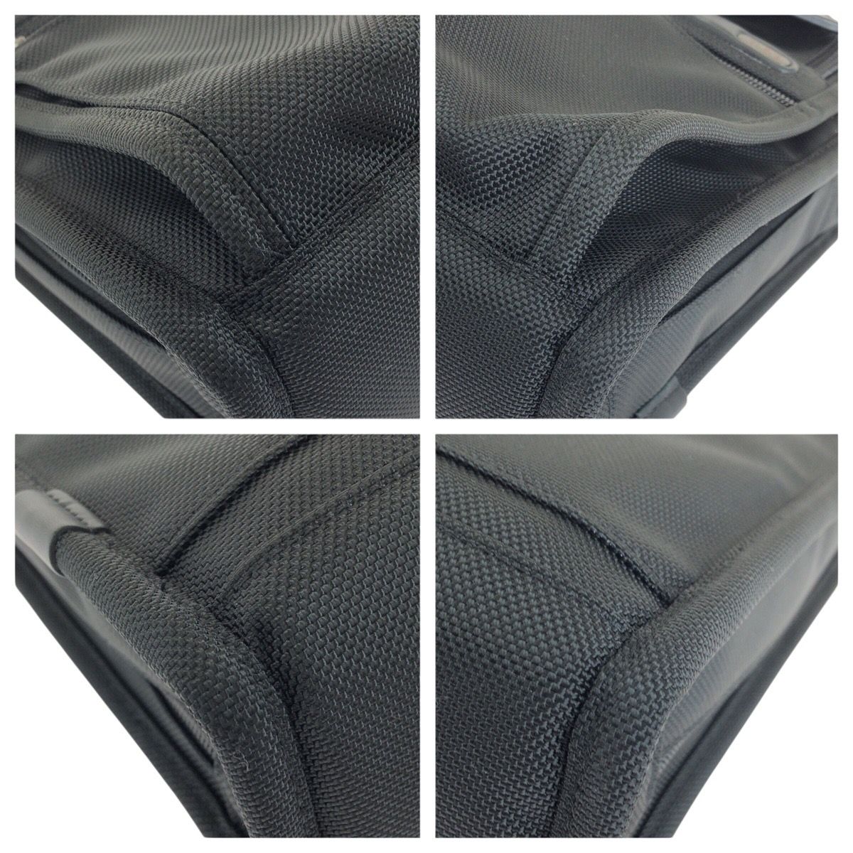 美品 TUMI トゥミ ALPHA 2way ブラック 黒 ガンメタ金具 ナイロン
