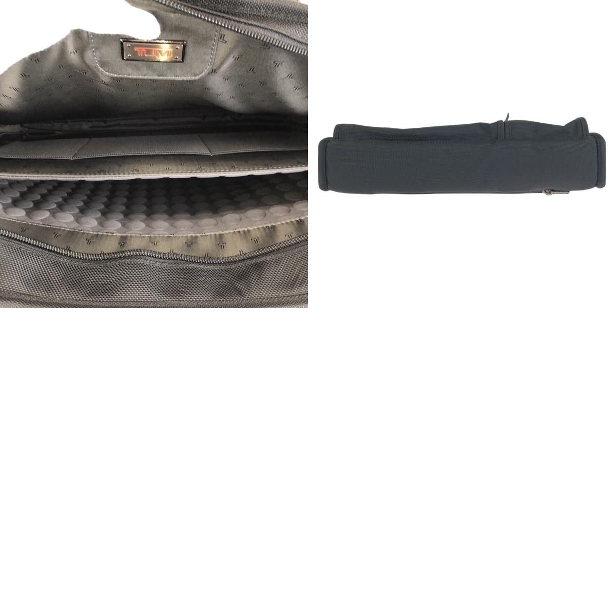 美品 TUMI トゥミ ALPHA 2way ブラック 黒 ガンメタ金具 ナイロン