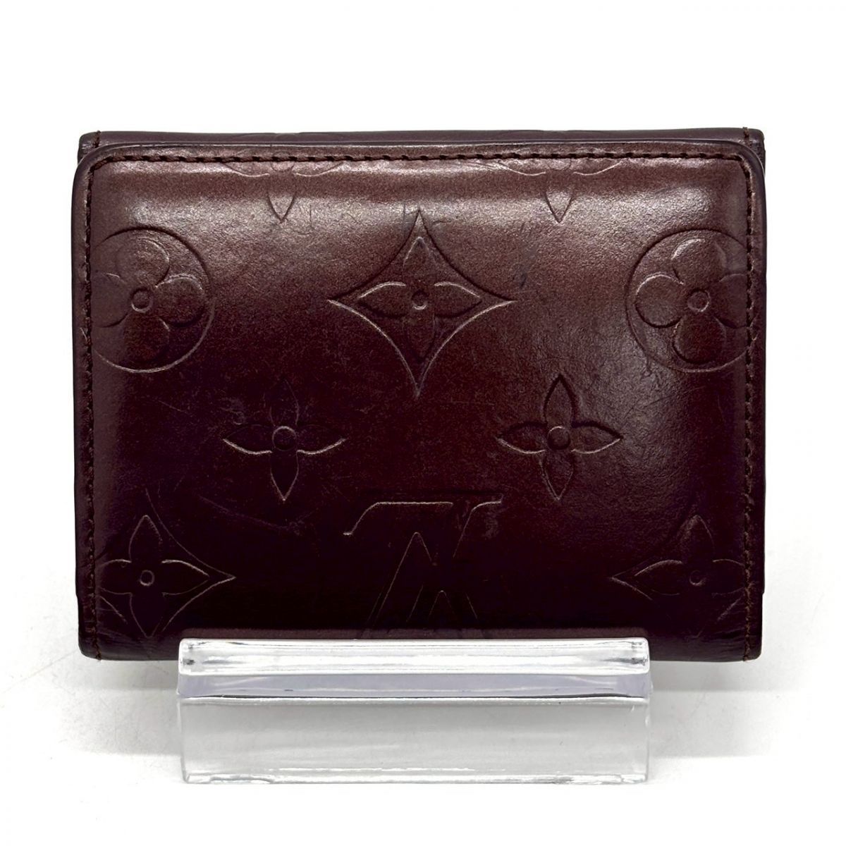 余白に美を宿す】 LOUIS VUITTON コインケース モノグラムマット 