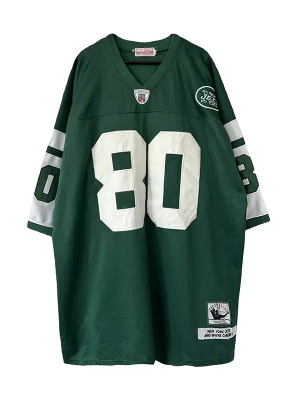 54 MITCHELL&NESS NEW YORK 80レガシー フットボールジャージ
