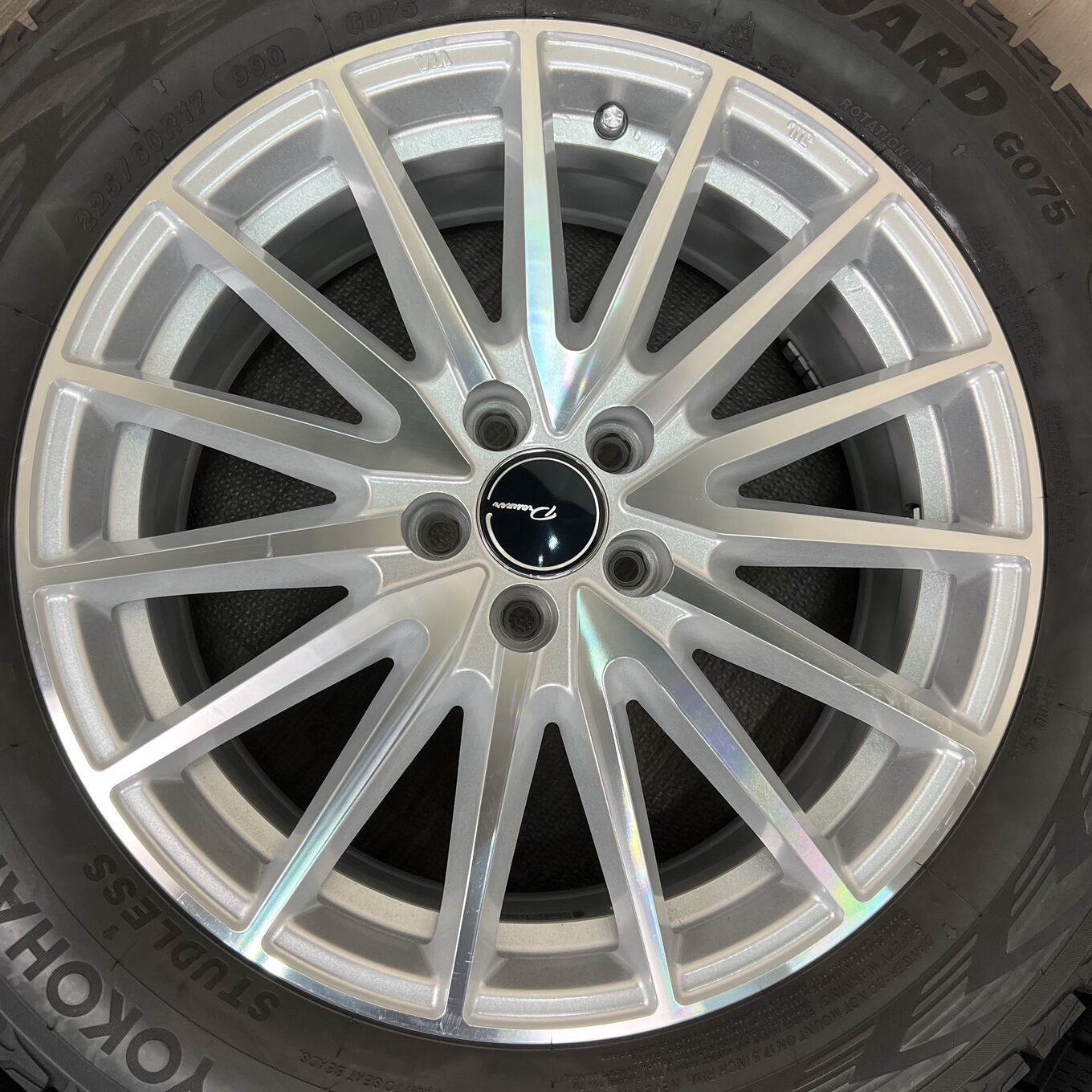 KOSEI PRAUZER 17インチ 225/60R17 スタッドレス ホイールのみ] ホイール 17インチ KOSEI PRAUZER 5x100 #492D40925