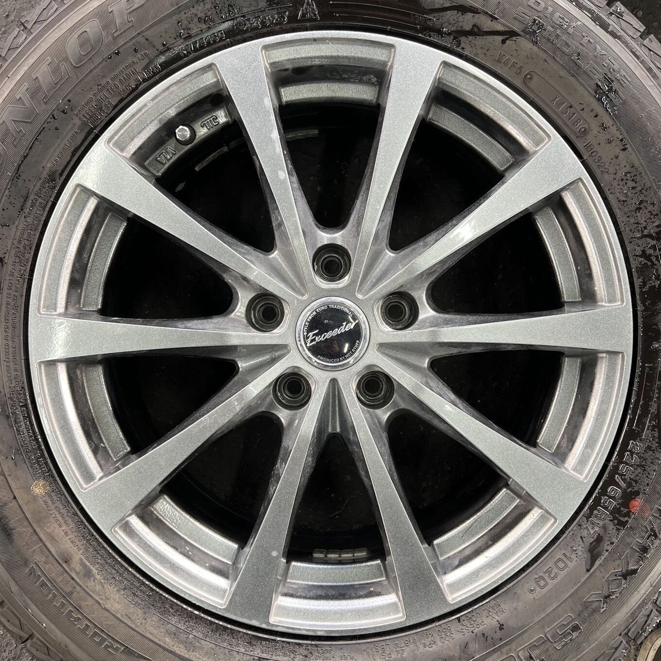 ホイールのみ] ホイール 17インチ HOT STUFF EXCEEDER 5x114.3