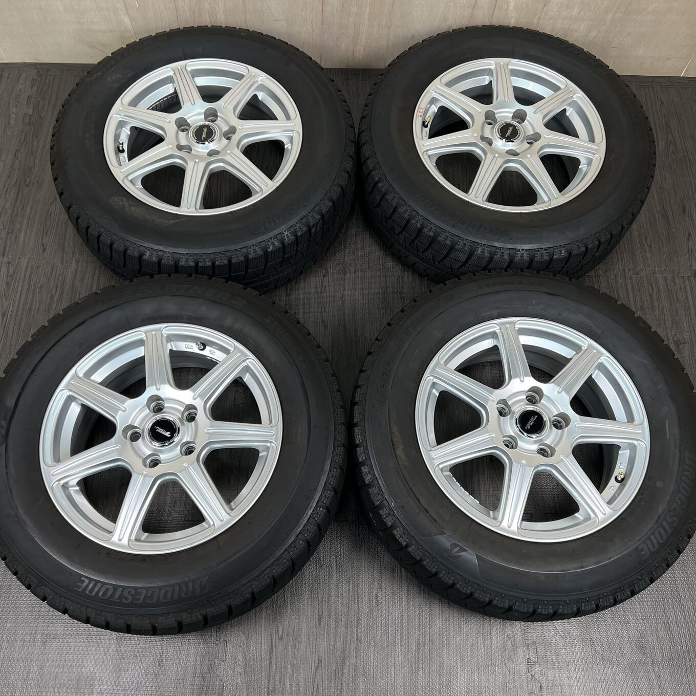 [ホイールのみ] ホイール 16インチ BRIDGESTONE TOPRUN R7 5x114.3 #529D40925