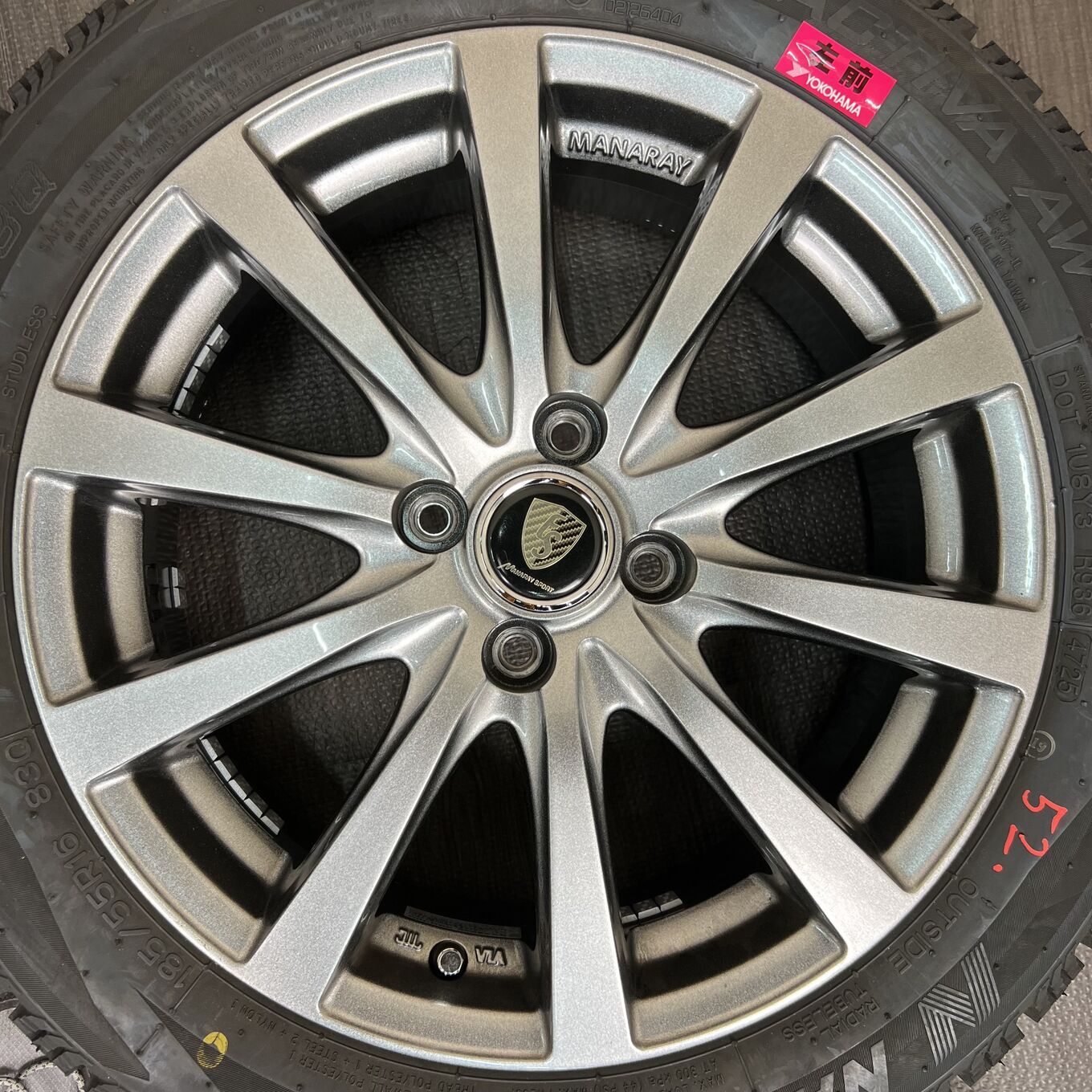 ホイールのみ] ホイール 16インチ MANARAY SPORT 4x100 #52D40426