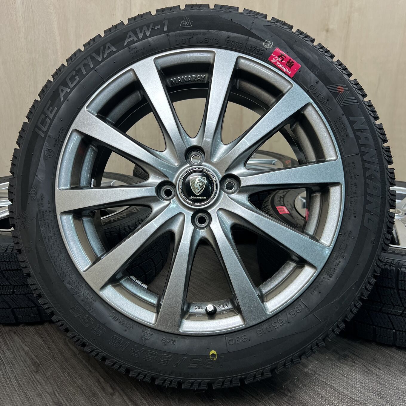 ホイールのみ] ホイール 16インチ MANARAY SPORT 4x100 #52D40426