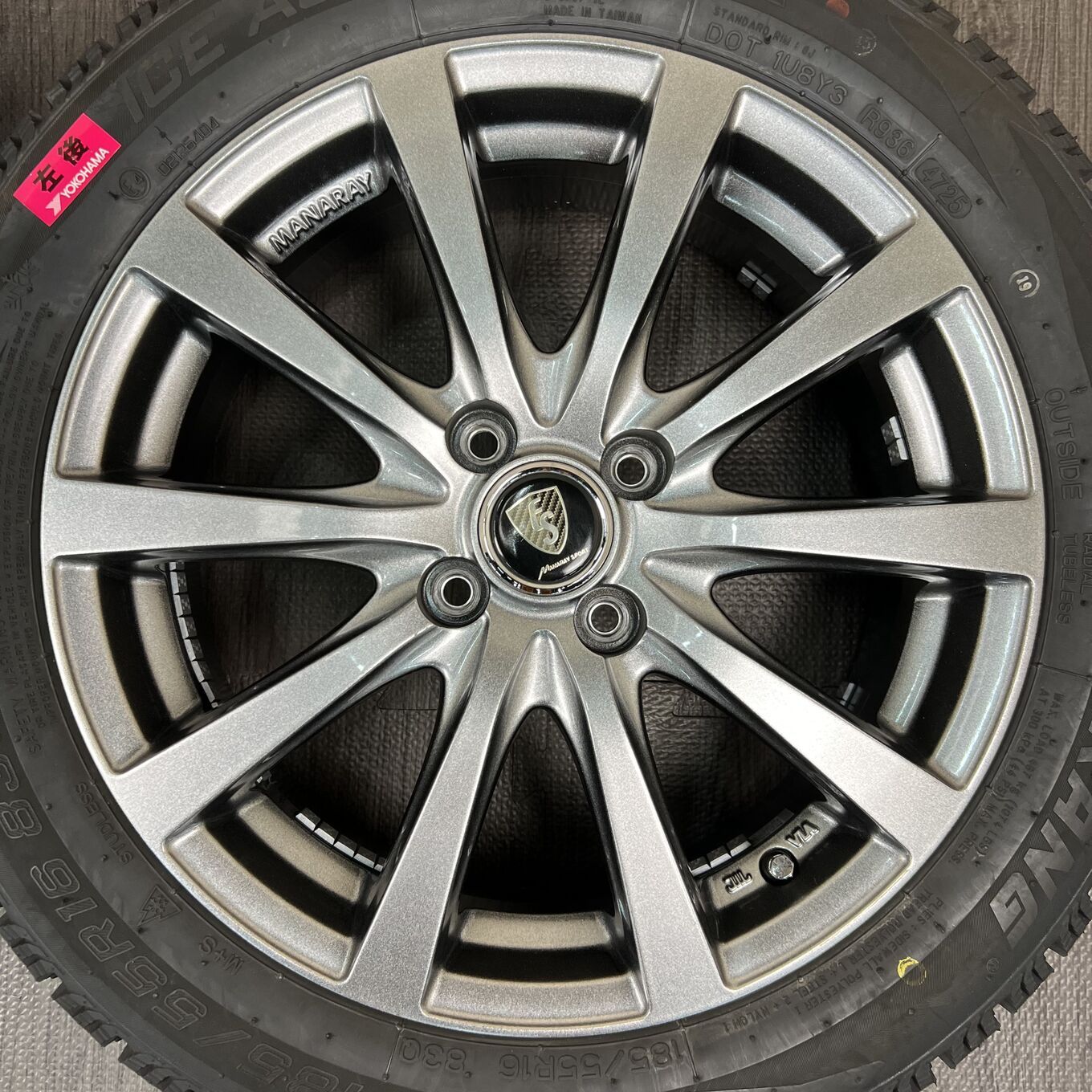 ホイールのみ] ホイール 16インチ MANARAY SPORT 4x100 #52D40426