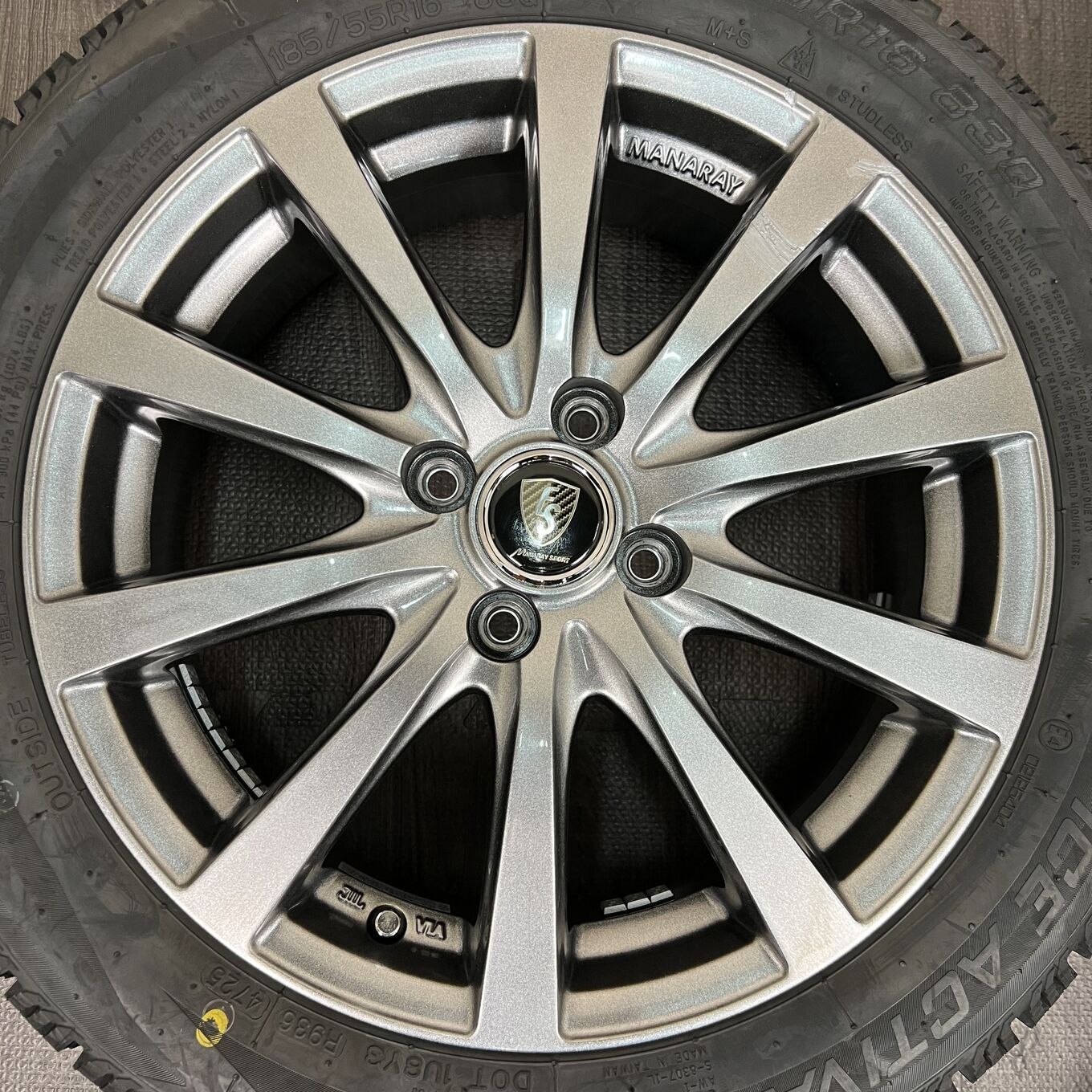 ホイールのみ] ホイール 16インチ MANARAY SPORT 4x100 #52D40426