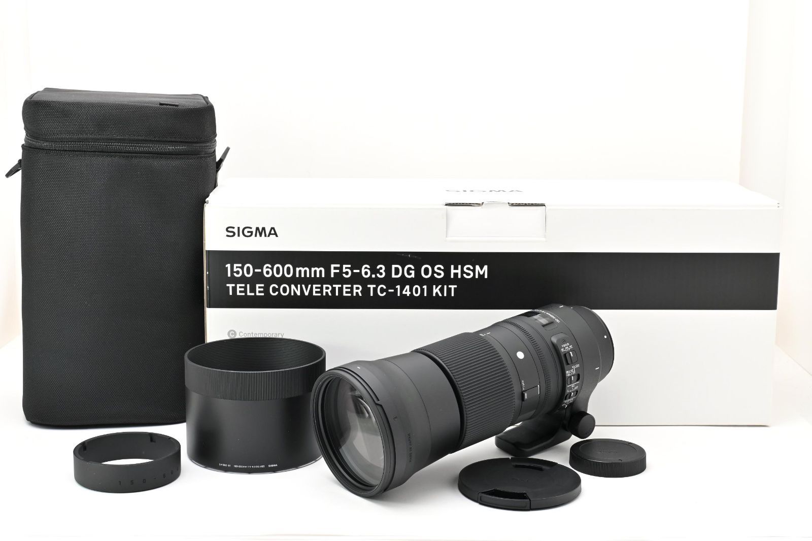 【返品保証】★極上美品★シグマ SIGMA 150-600mm F5-6.3 DG OS HSM Contemporary キヤノンEF Canon★ L1069#7842
