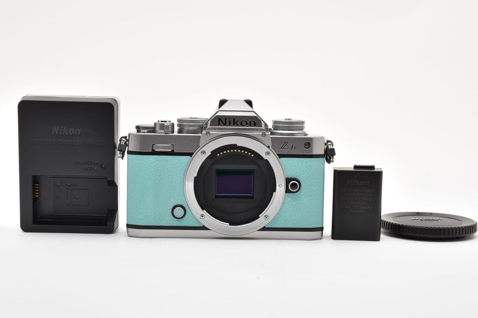 【返品保証】★極上品★ニコン Nikon Zfc プレミアムエクステリア張替済み ミントグリーン★ L988#8054