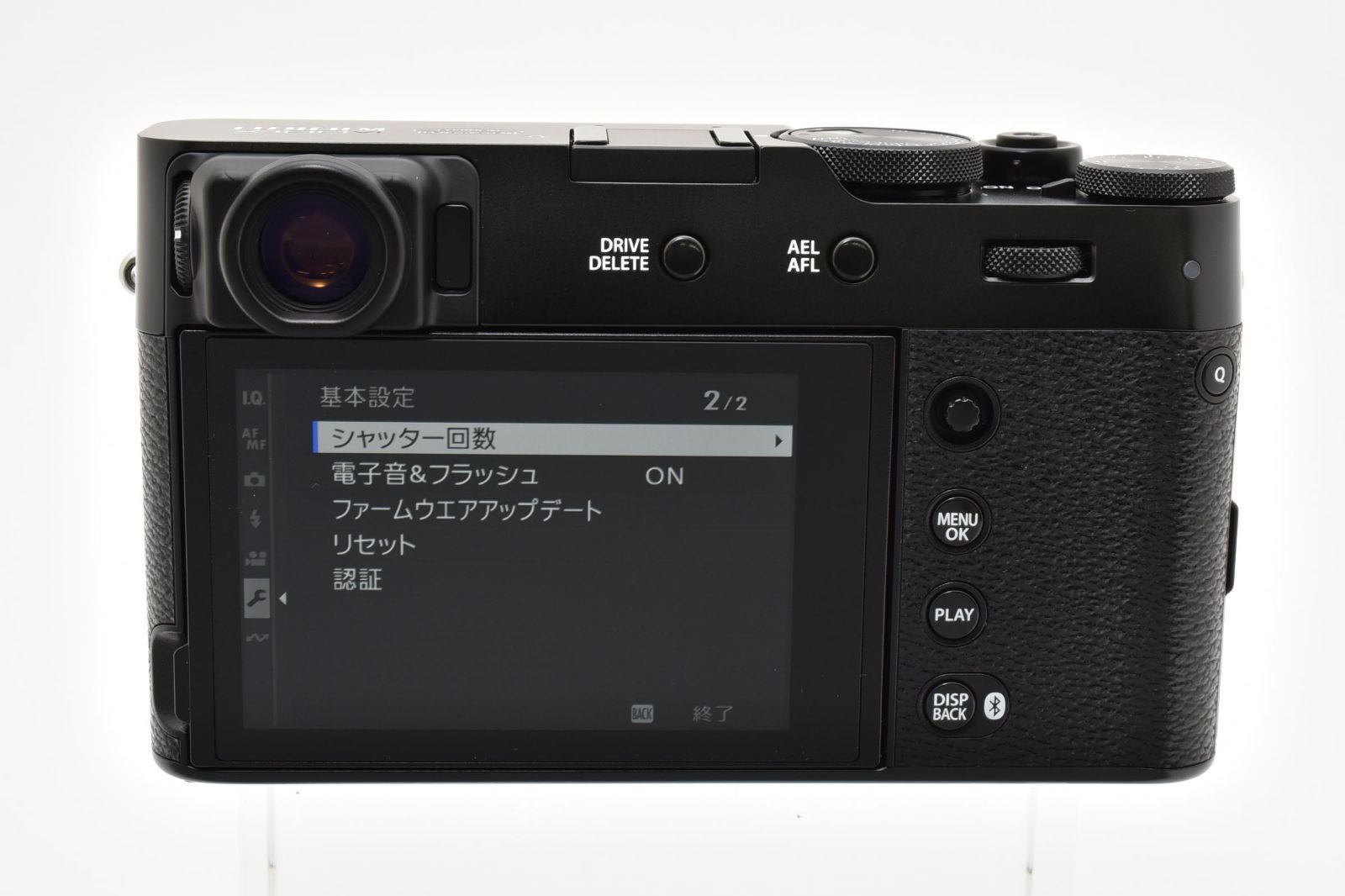 返品保証】☆極上品☆フジフイルム FUJIFILM X100VI ブラック