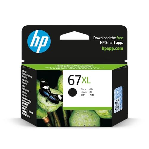 HP 67 XL 純正 インクカートリッジ ブラック 黒 3YM57AA 3YM57AA【国内正規品】koe