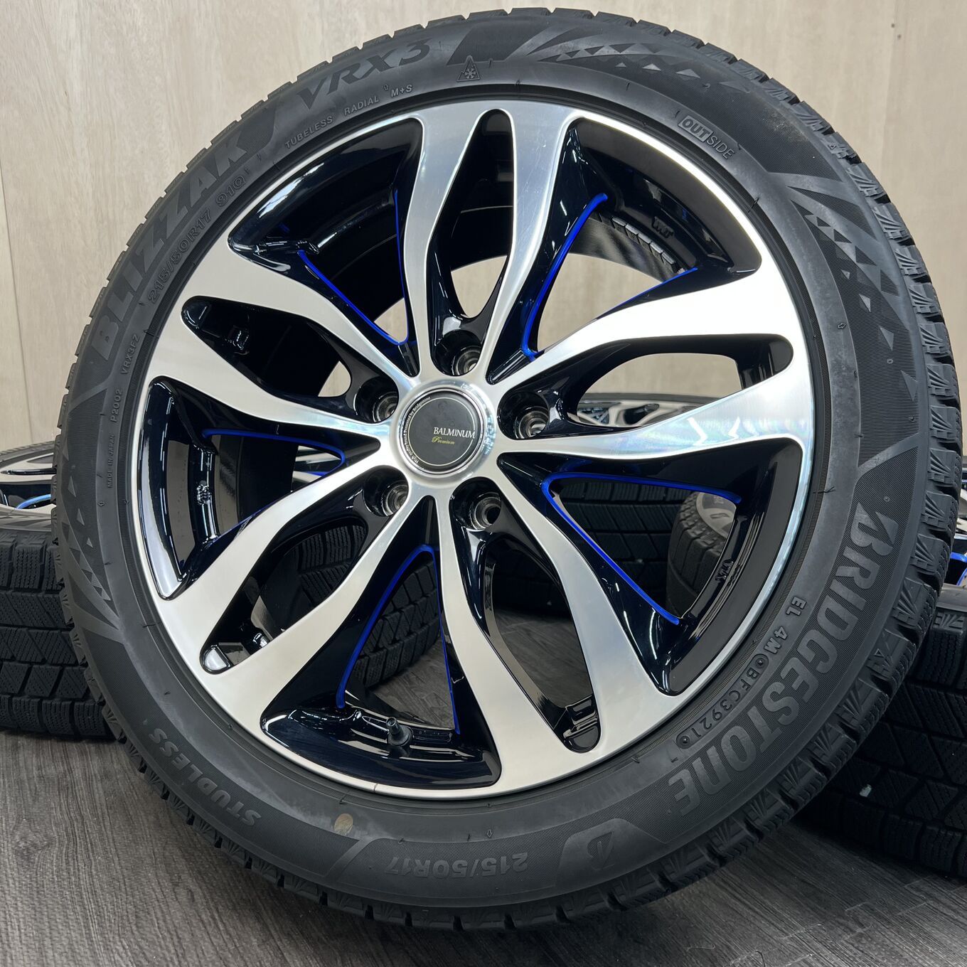 ホイールのみ] ホイール 17インチ BRIDGESTONE BALMINUM PREMIUM 5x114