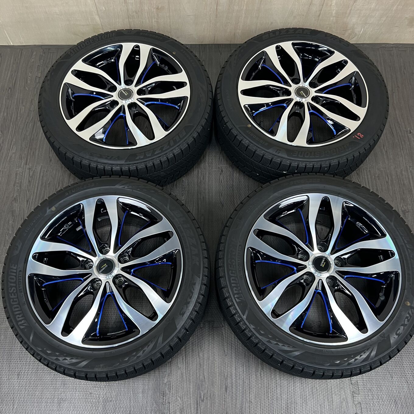 ホイールのみ] ホイール 17インチ BRIDGESTONE BALMINUM PREMIUM 5x114