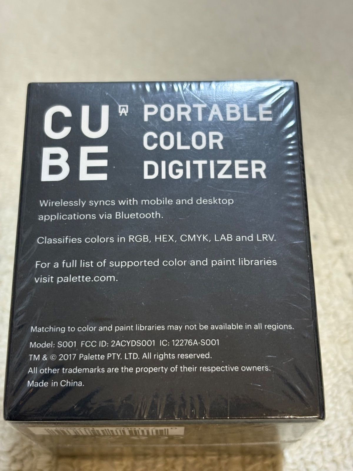 【新品・未使用】CUBE ポータブルカラーデジタイザー（カラーセンサー）