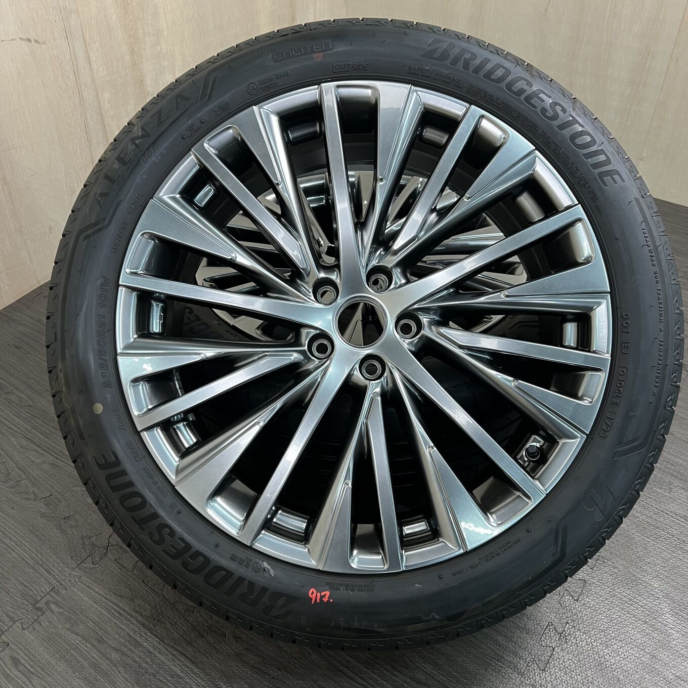 セット]LEXUS 21インチ + BRIDGESTONE サマータイヤ 235/50R21
