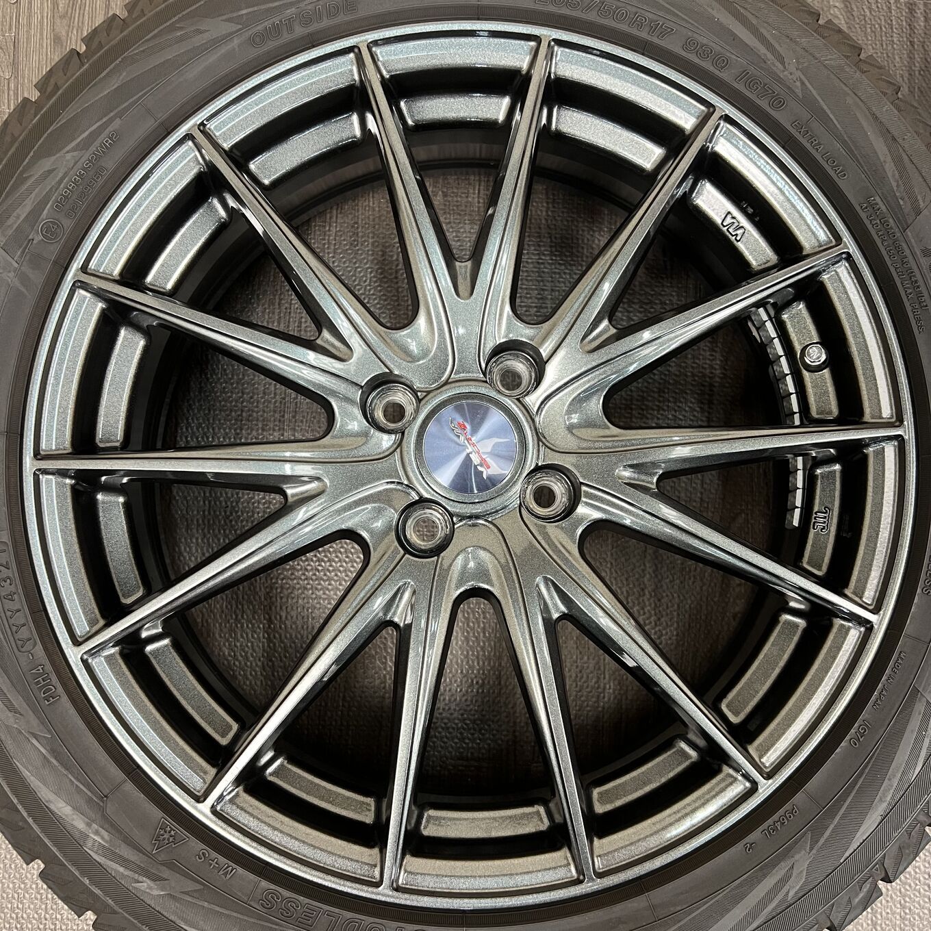 ホイールのみ] ホイール 17インチ WEDS VELVA SPORT Z 4x100 #90D40426 
