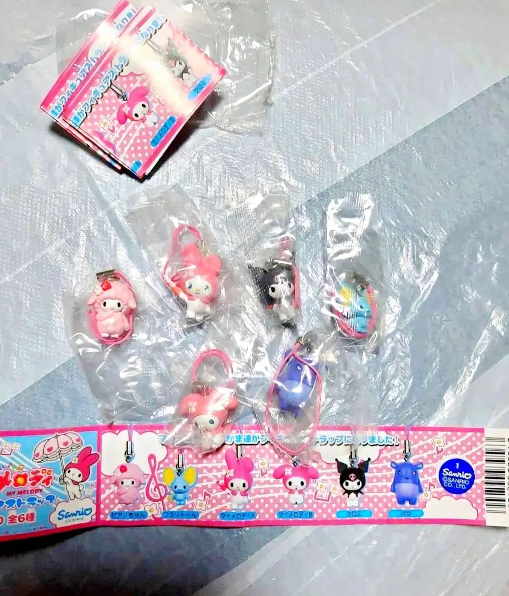 サンリオガチャ6種セット マイメロディガチャ フラットガチャ ピアノガチャ