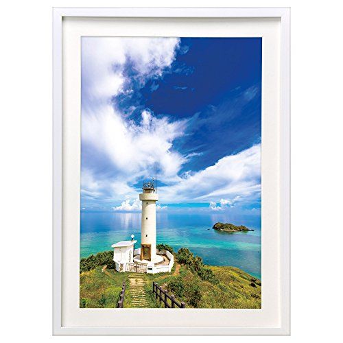HAKUBA 額縁 MM-01 A3ノビ 木製 アクリル板 ホワイト FWMM01-WTA3Nt f6dcd50c