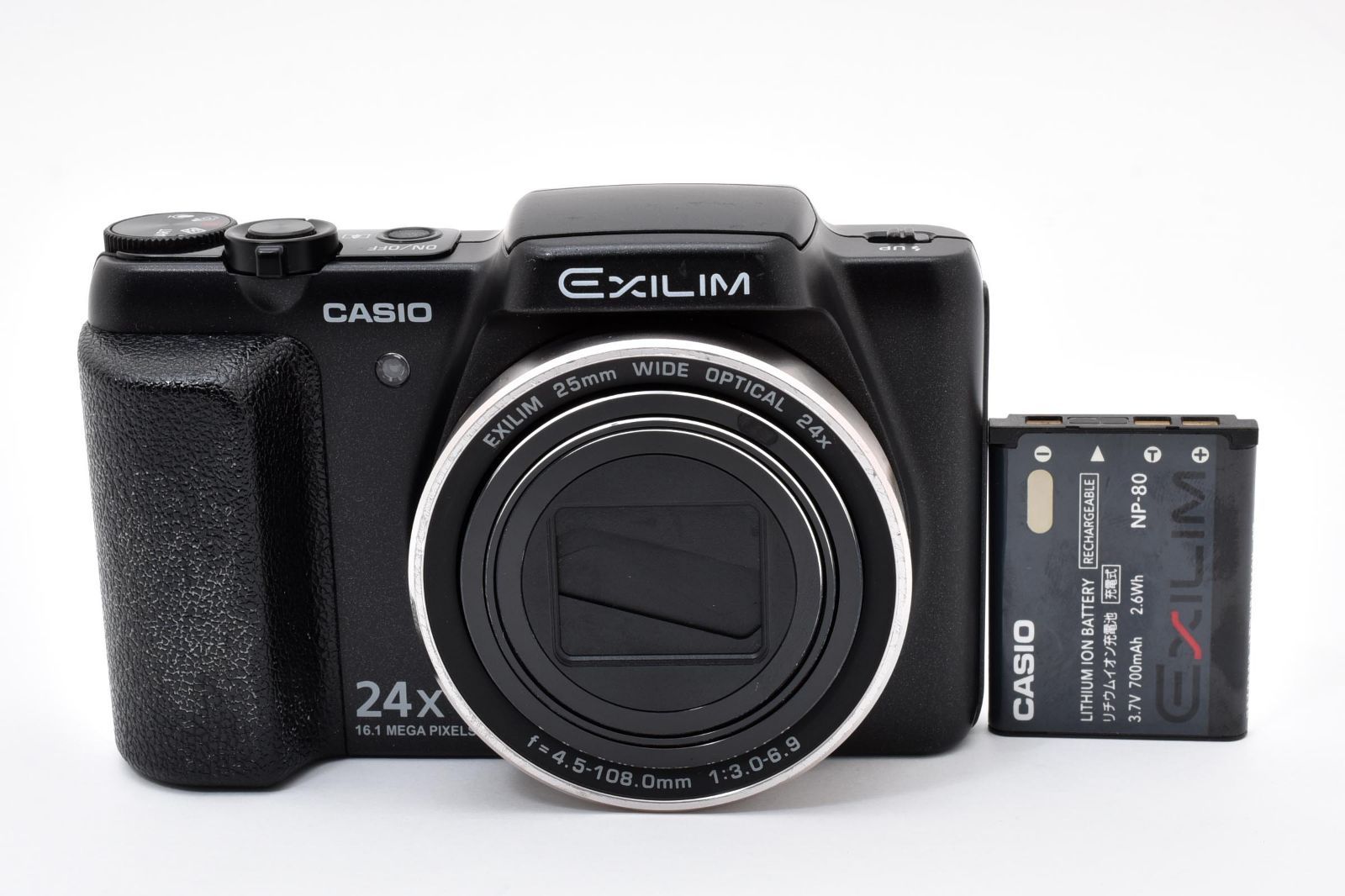 6894 【並品】 Casio Exilim Ex-H60 Compact Digital Camera 動作確認済 コンパクトデジタルカメラ