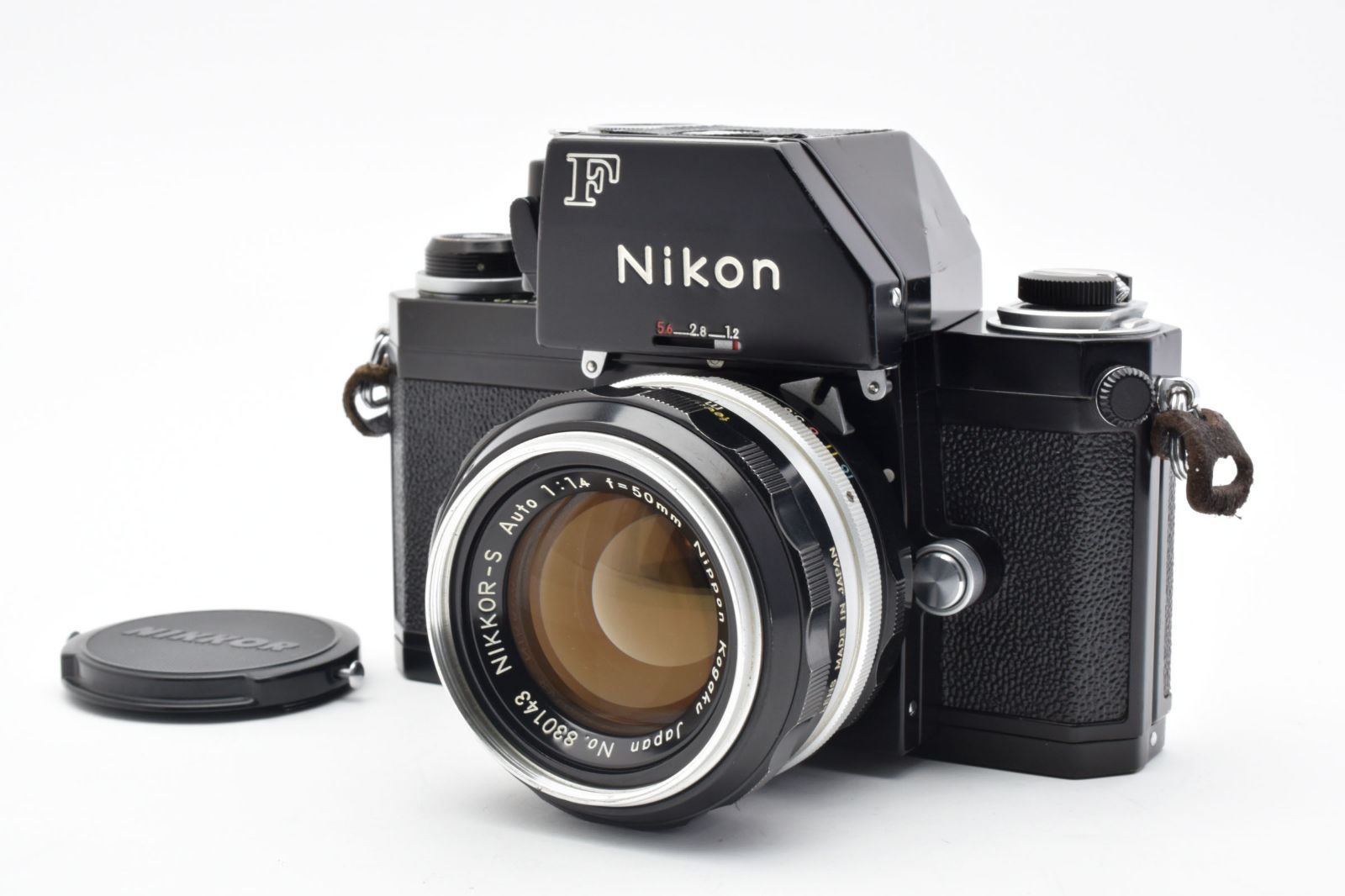 7609 【良品】 Nikon F Photomic Black Apollo Nikkor S Auto 50mm F1.4 モルト交換済 ニコン Mfフィルムカメラ