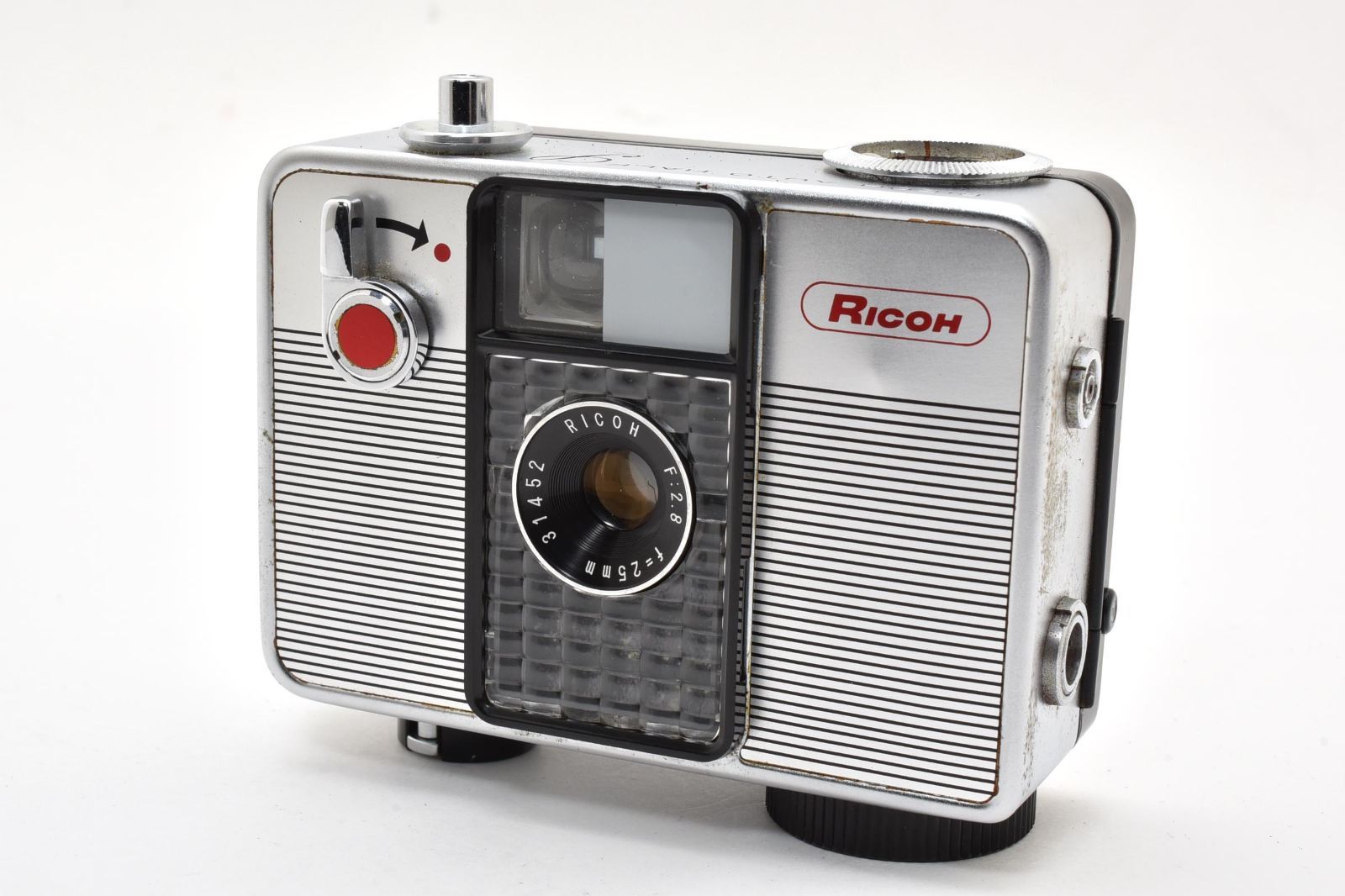 7145 【並品】 Ricoh Auto Half S 35mm Compact Film Camera 動作確認済 リコー コンパクトフィルムカメラ