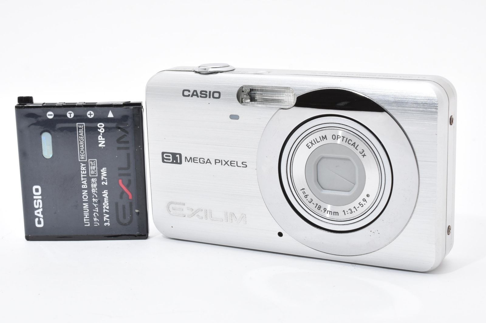 6889 【並品】 Casio Exilim Ex-Z85 Compact Digital Camera 動作確認済 コンパクトデジタルカメラ