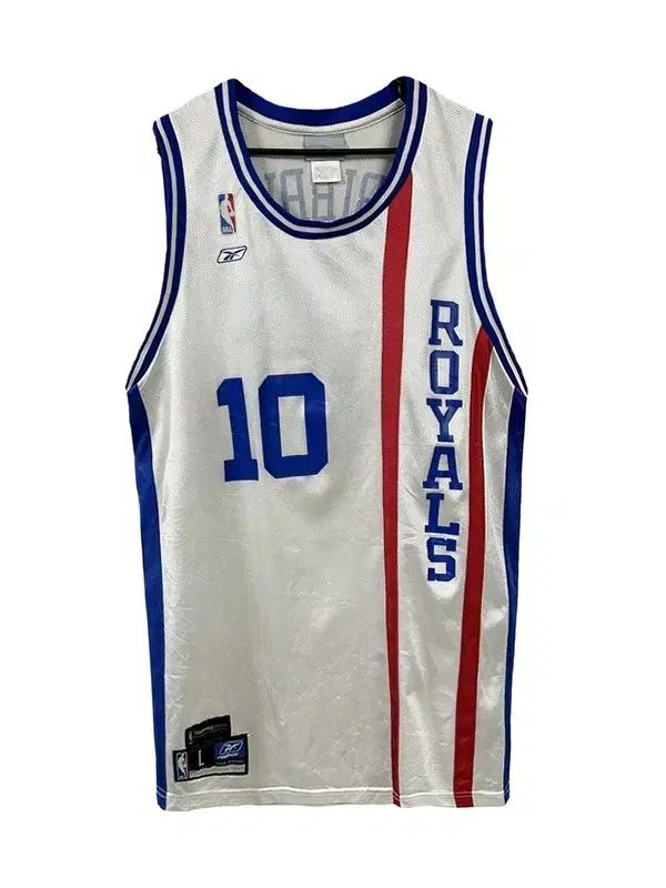 L REEBOK ヴィンテージ 新 SACRAMENTO KINGS マイク ビビ NBA ジャージ