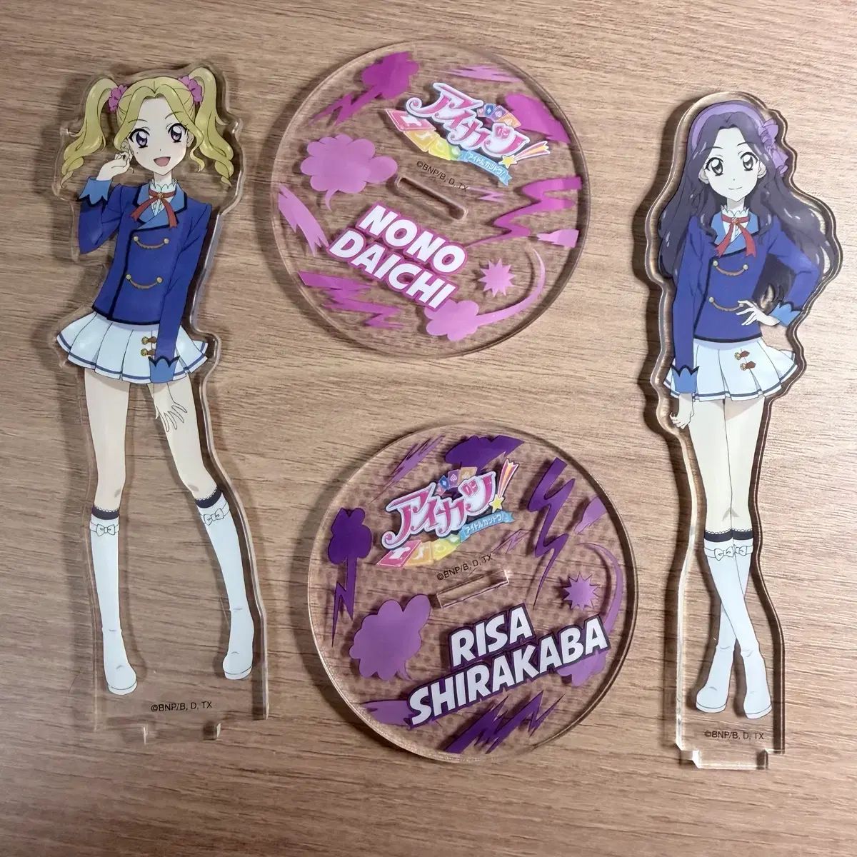 アイカツ！ ノノ リサ 5 記念日 アクリル