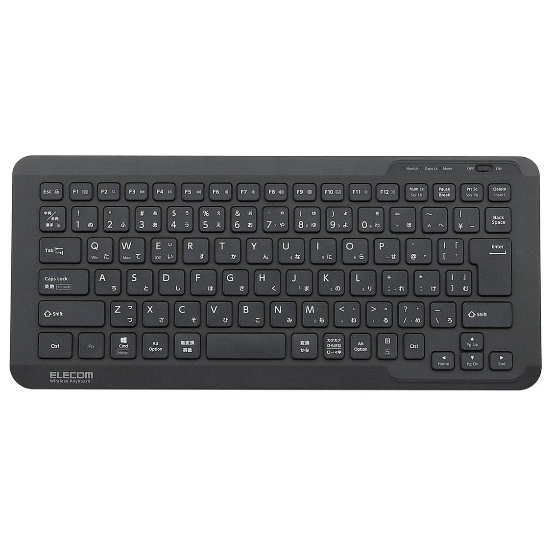 新品 エレコム ワイヤレスキーボード Bluetooth ミニタイプ Windows・Mac・iOS・Android対応 ブラック TK-FBP083BK 11,100円