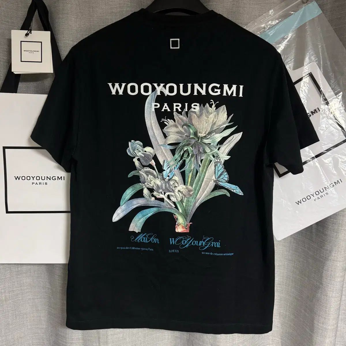 ((正規品)) ウーヨンミ フラワー 半袖